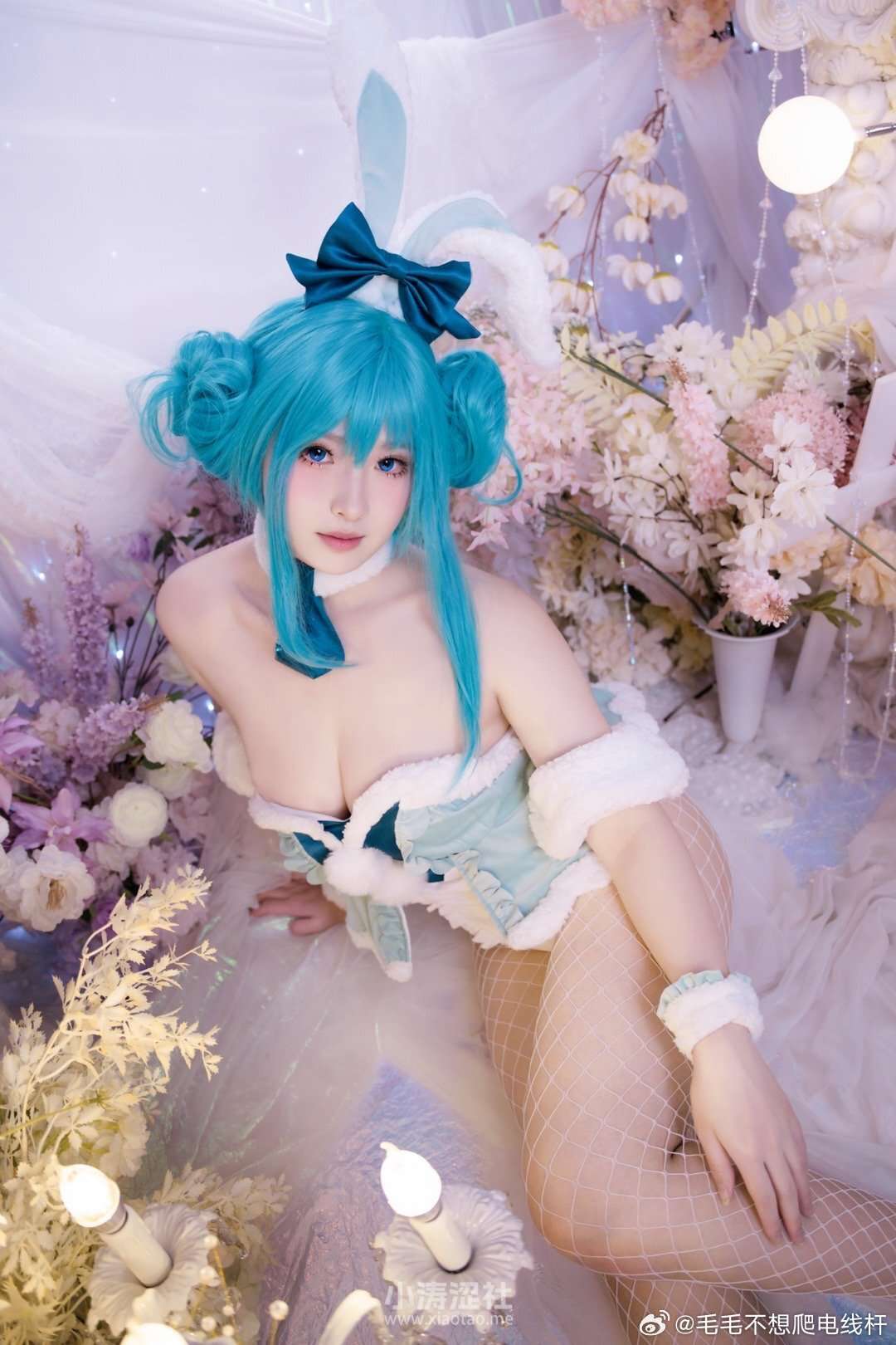 cosplay MIKU 来看看初音兔兔吧！ @毛毛不想爬电线杆 免下载区 第1张